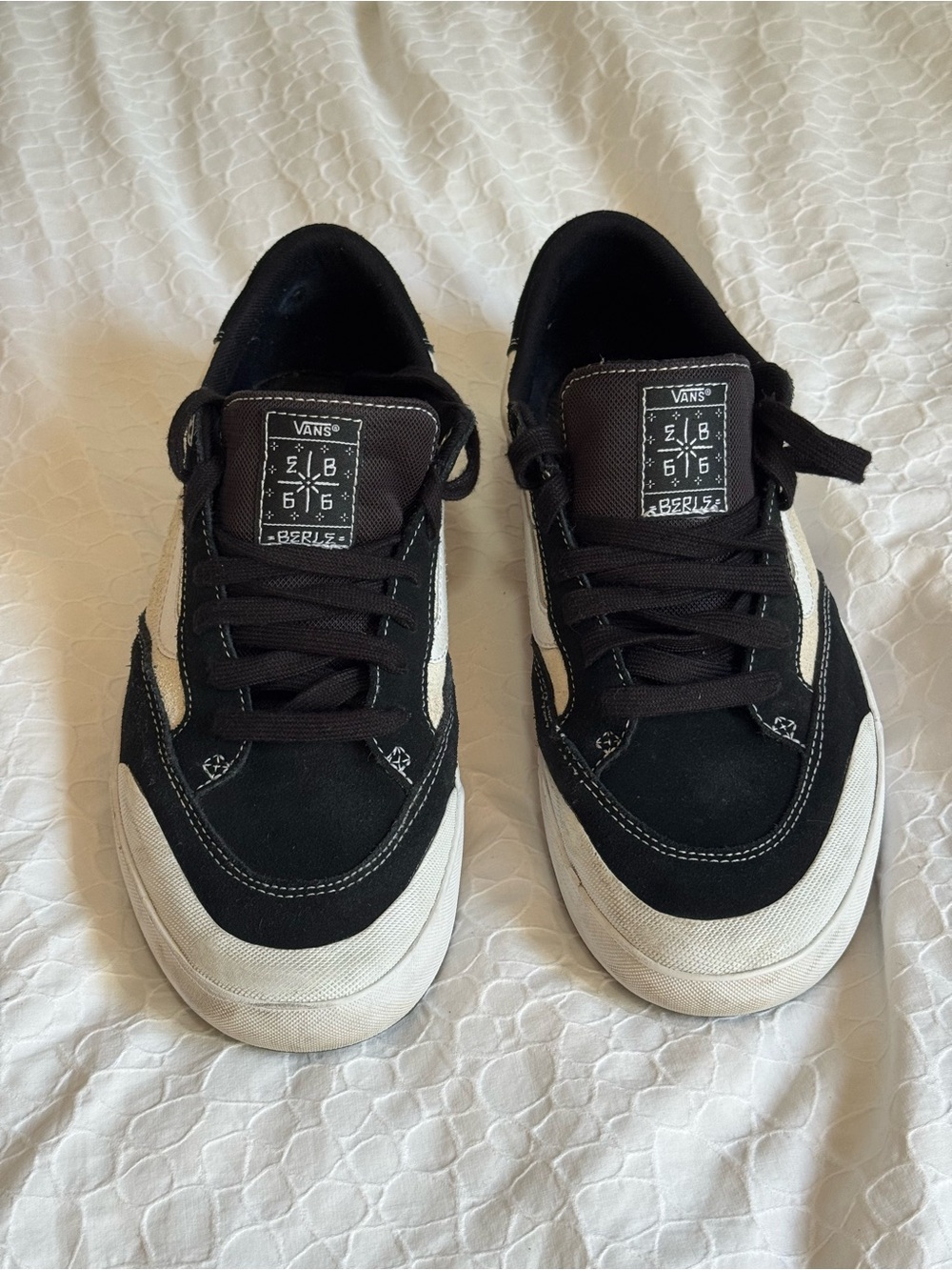 Vans Berle Pro Black & White Low-Top Skate